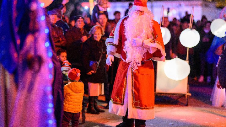 Arrivée du Père Noël