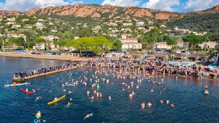 Le bain du Nouvel An